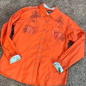 BOGO FREE Cruel Sequin Western Shirt Cruel Pearl Snap Shirt